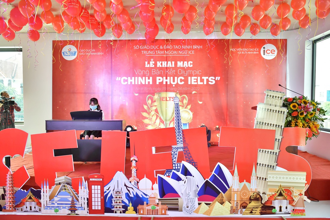 Năm 2022 – ICE IELTS đồng hành cùng Sở GD&ĐT Ninh Bình tổ chức Olympic “Chinh phục IELTS”: Sân chơi học thuật chuẩn quốc tế dành cho học sinh THPT